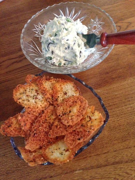 Kathryn's Low Carb Kitchen Provolone Cheese Chips
