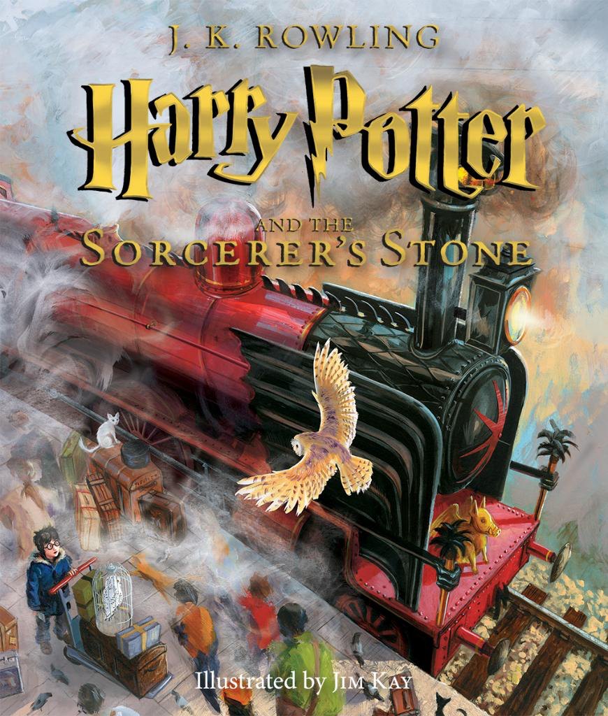 Harry Potter and the Sorcerer's Stone book cover