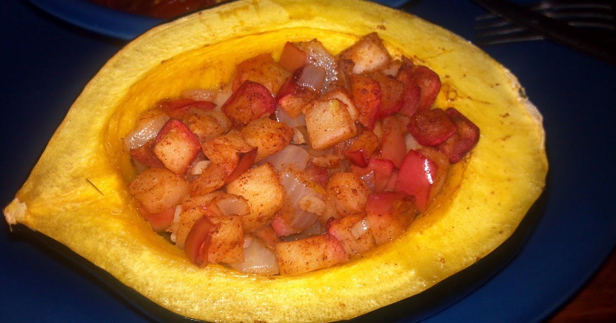 Culinary Ninja Stuffed Acorn Squash