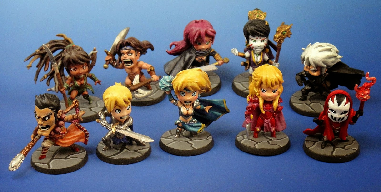 Arcadia Quest rest of the base set heroes