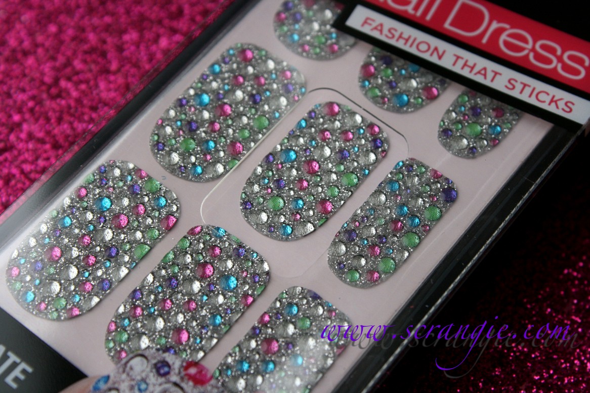 Scrangie New Kiss Nail Dress Nail Art Appliques