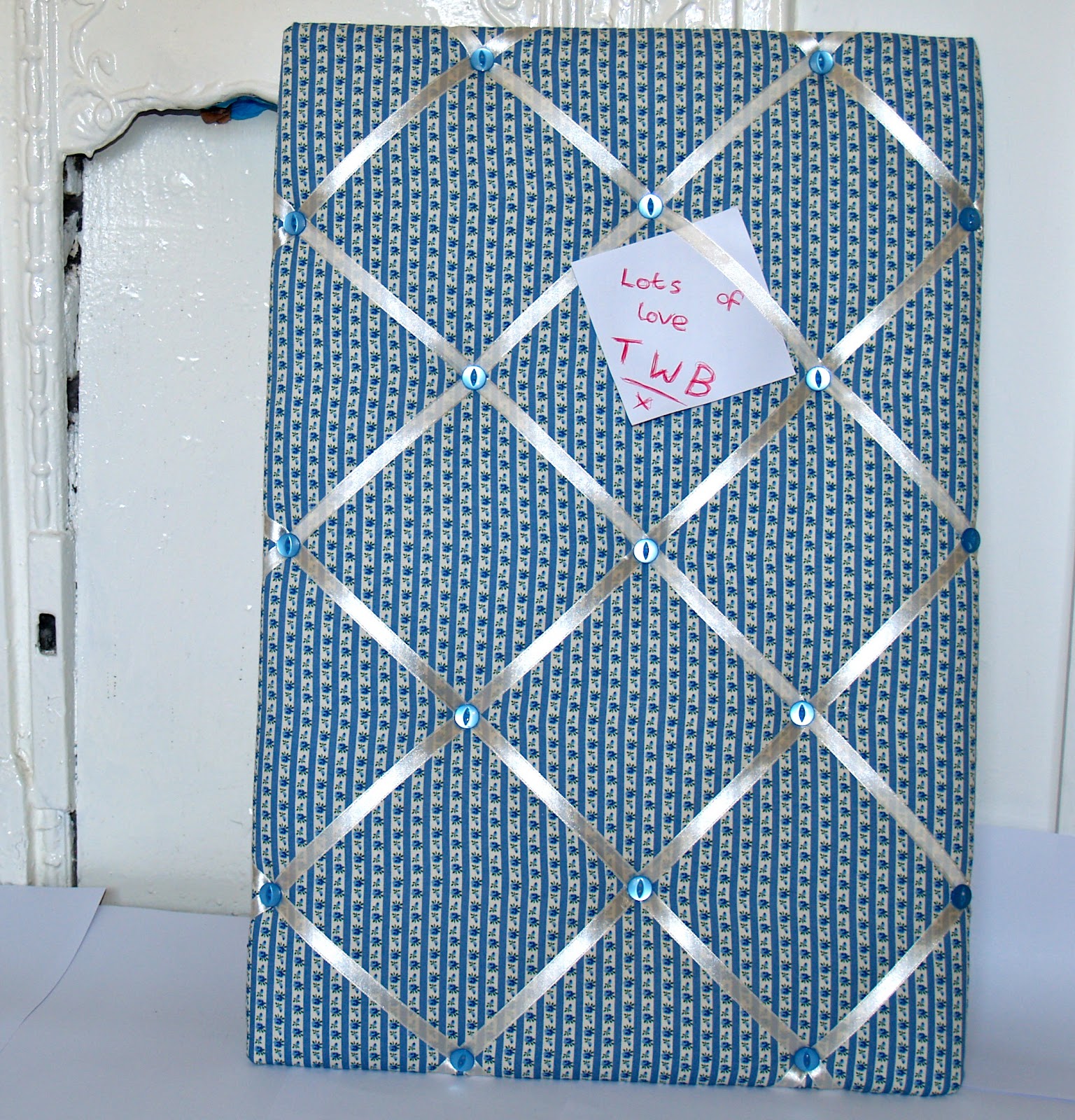 Trends With Benefits DIY Fabric Notice Boards