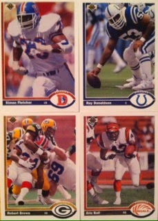 Sport Card Collectors Breakin Wax 1991 Upper Deck Football High