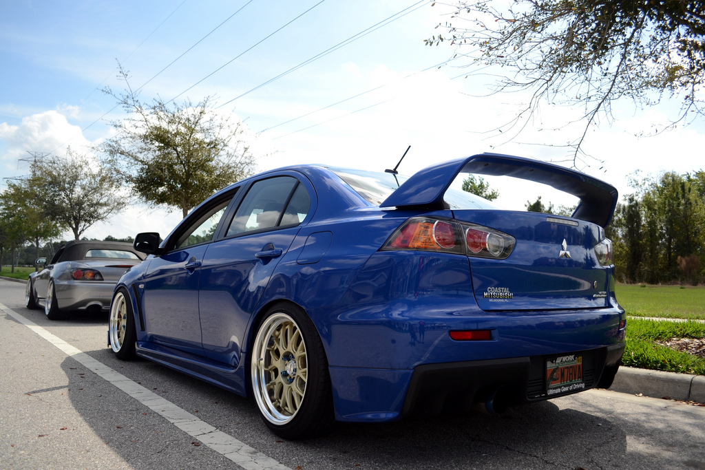 evo x stance