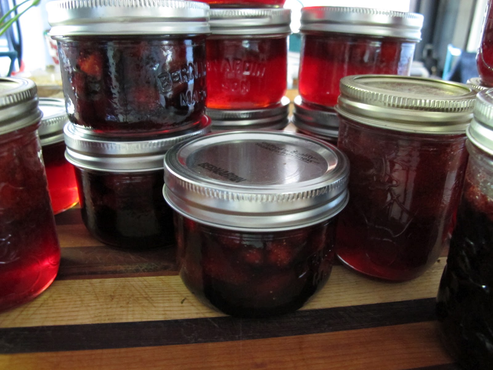 Katie's Kitchen Chronicles Three Types of Strawberry Jam