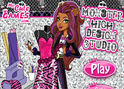 Monster High estudio de Moda