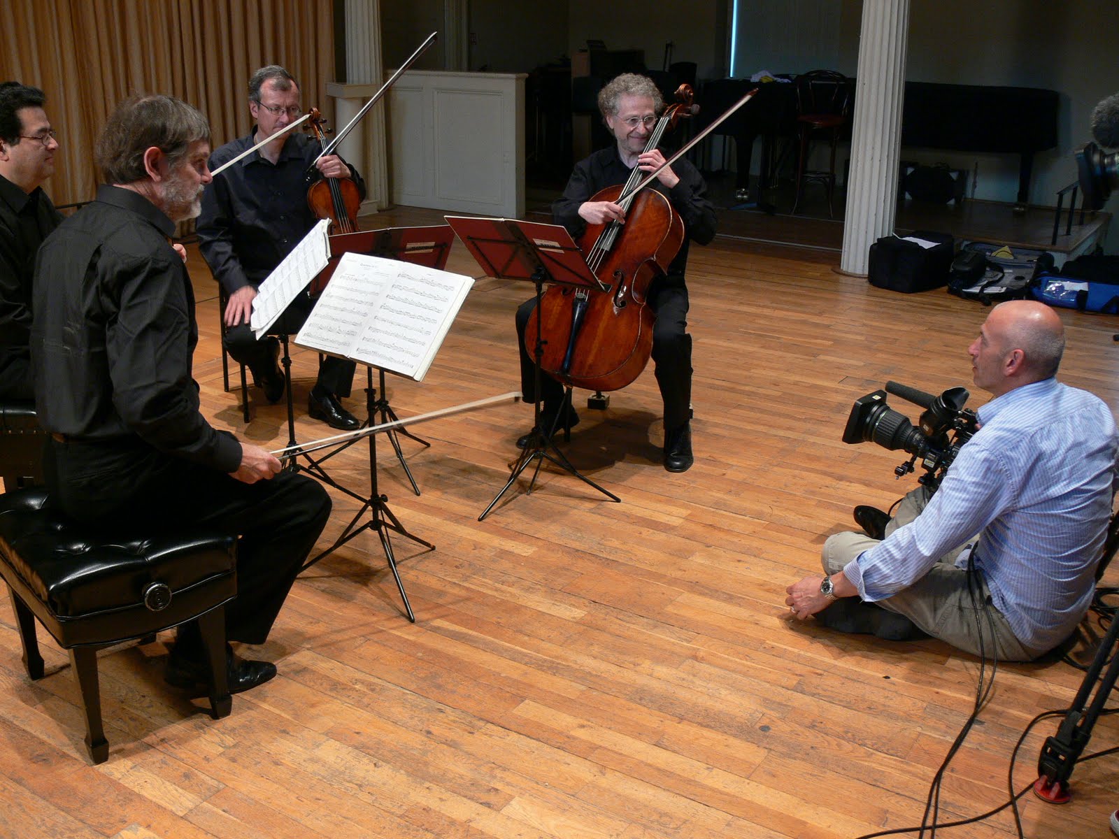 Director Phil Grabsky's Blog In Search of Haydn the Endellion String