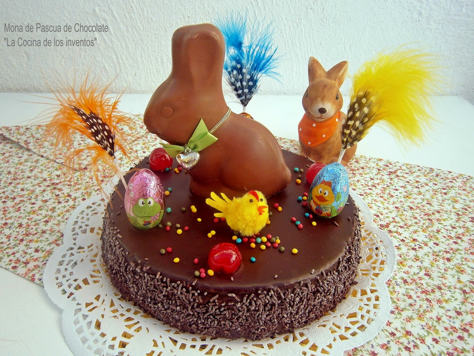 Mona De Pascua De Chocolate 
