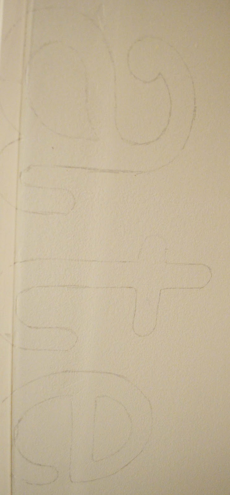 WEAFER DESIGN How to Paint Words on the Wall