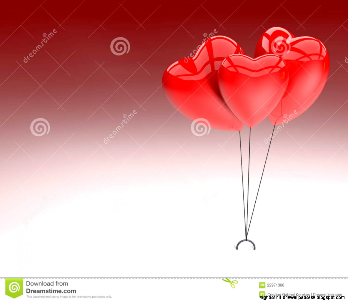 Three Valentines Day Hearts Three Valentines Day Hearts