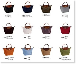 Strawberries and Tea: Longchamp Le Pliage® Custom Bags v2 (Revised ...