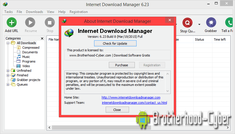 Internet Download Manager Idm V6 07 Build 12 Activated Charcoal Walmart