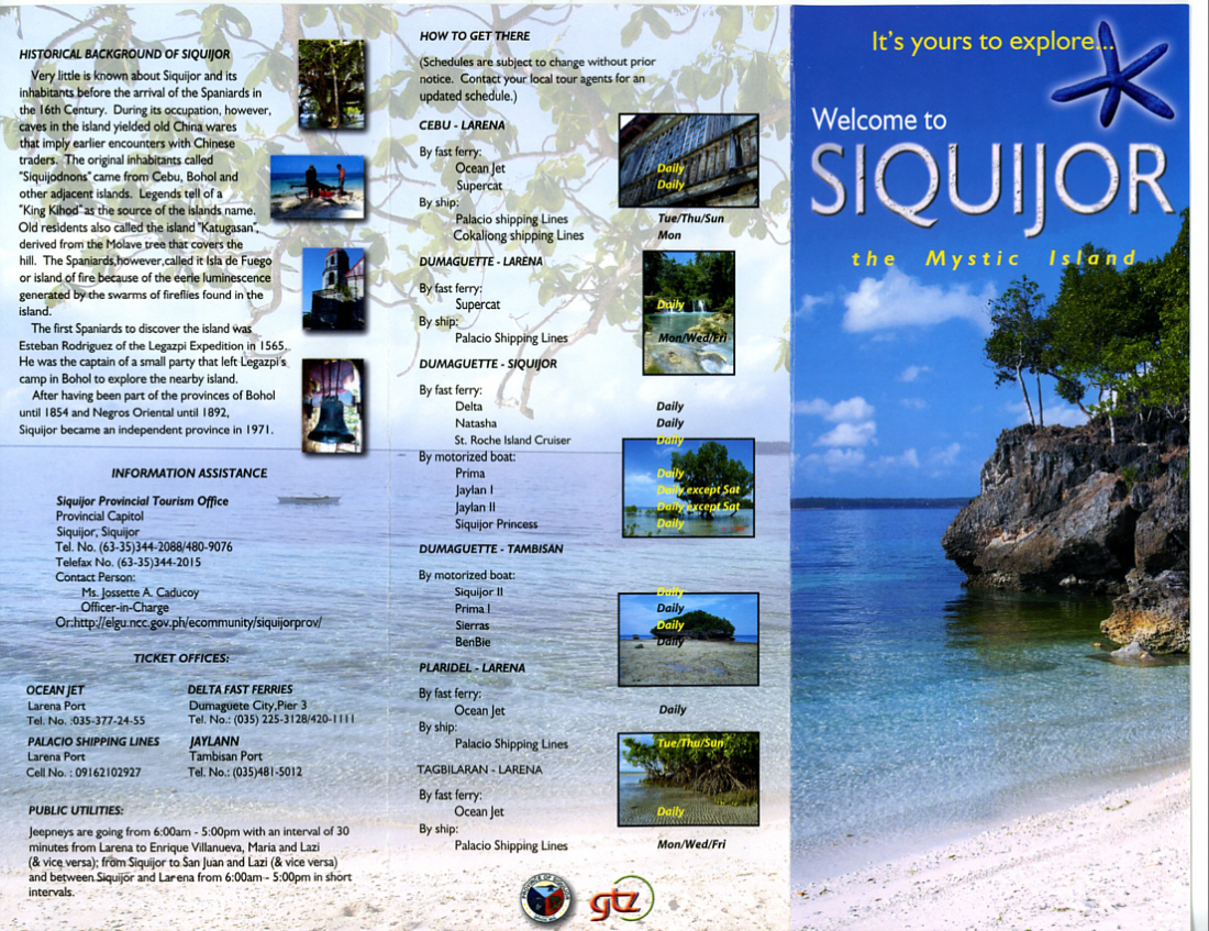 brochure travel