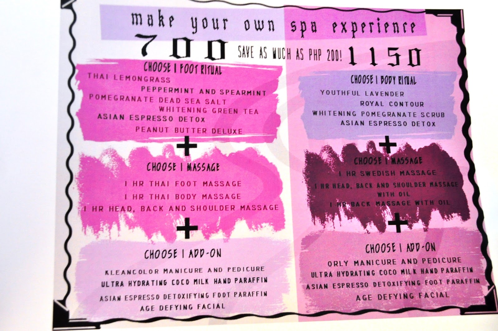 Nuat Thai "Create Your Own Spa Experience" Tomas Morato BERYLLICIOUS