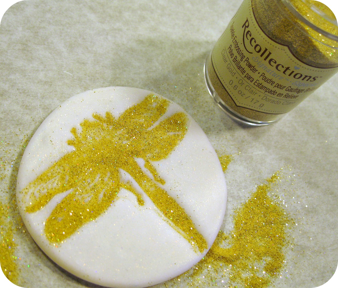 ...Make It With Me Marsgraphic jr and Embossing Powder Backgrounds for