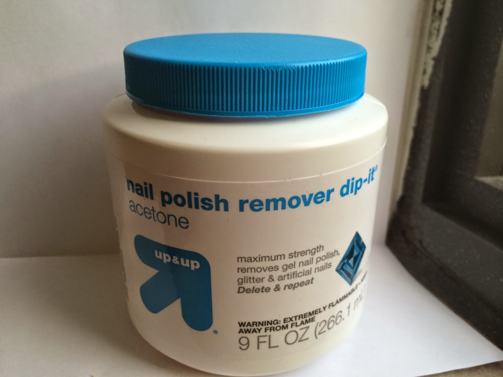 Review Target up&up nail polish remover dipit