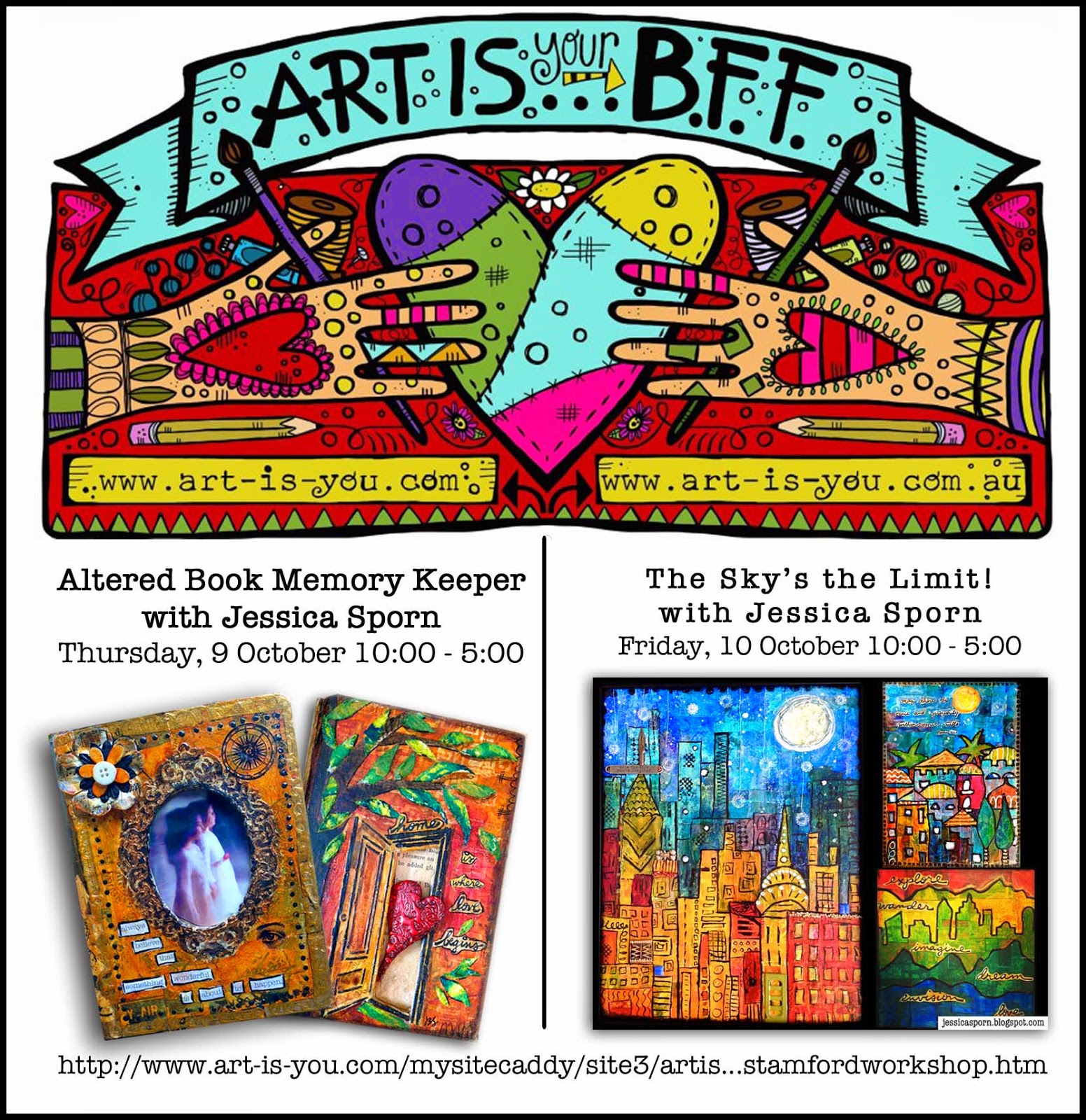 Jessica Sporn Designs Vision Board Art Party