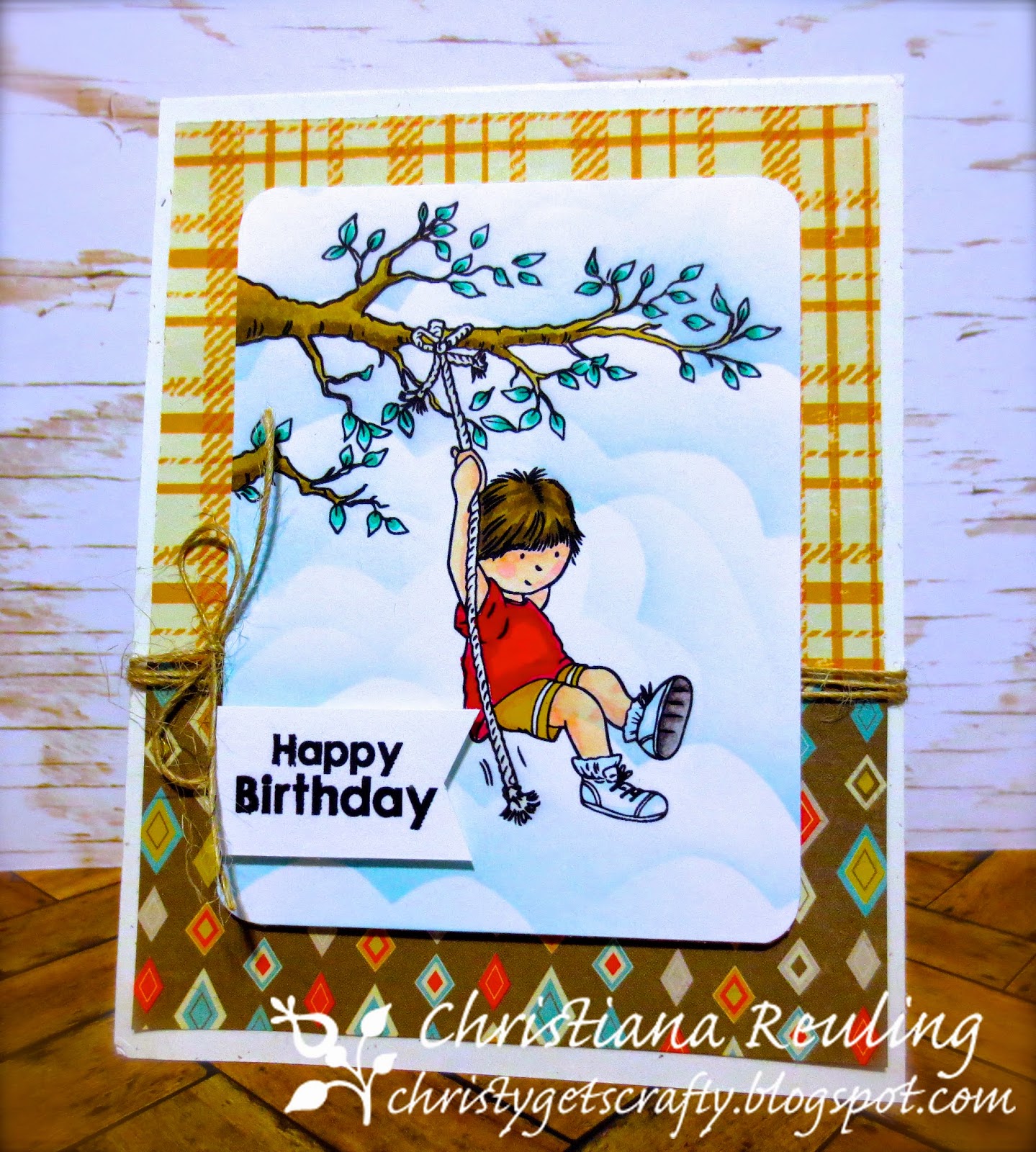 Christy Gets Crafty Swinging Birthday