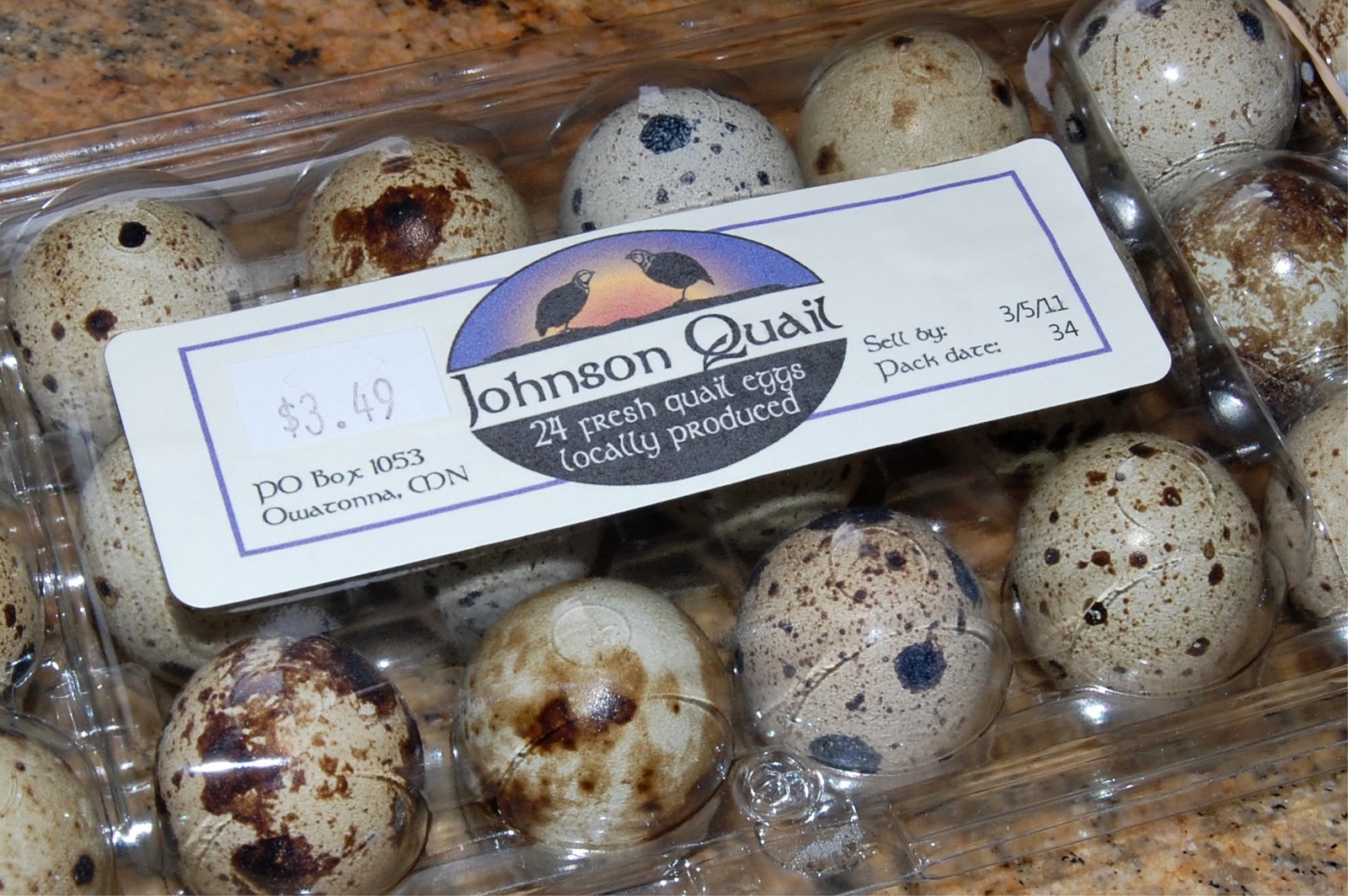 * Quail Egg Indulgence Cake