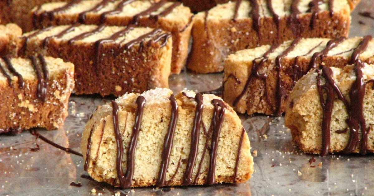 Delectably Mine American Style Vanilla Biscotti