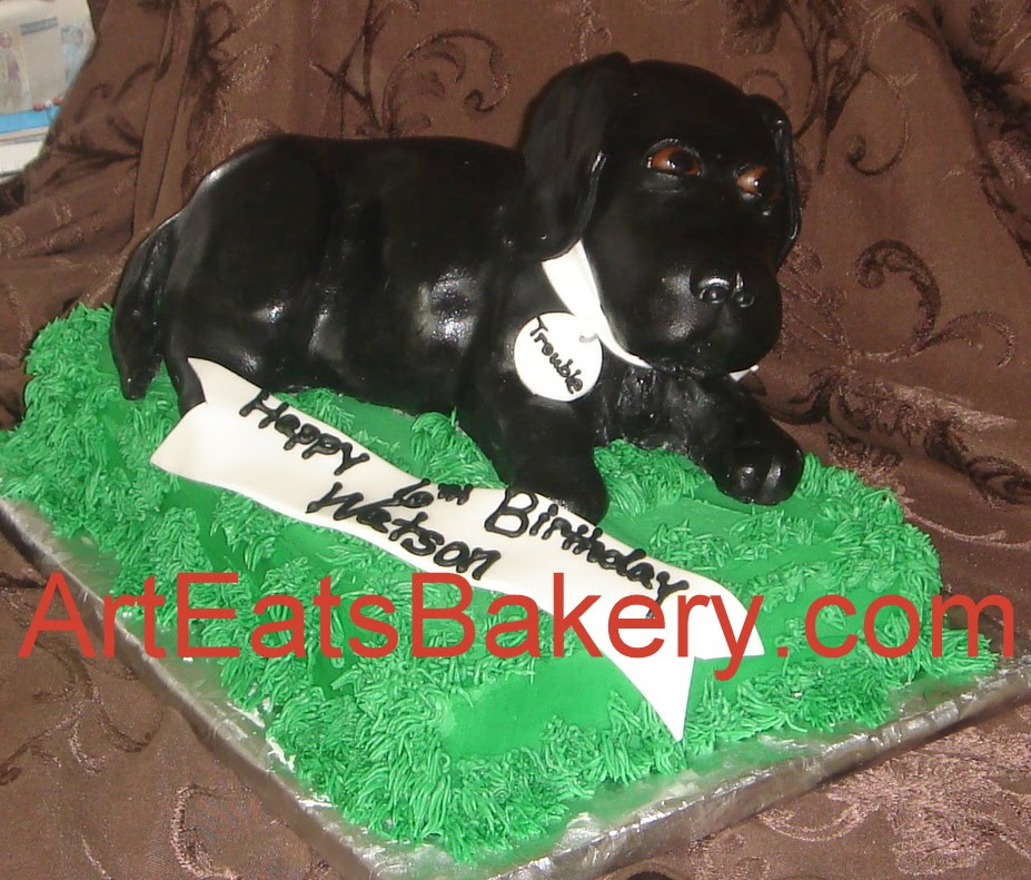 Art Eats Bakery custom fondant wedding and birthday cake