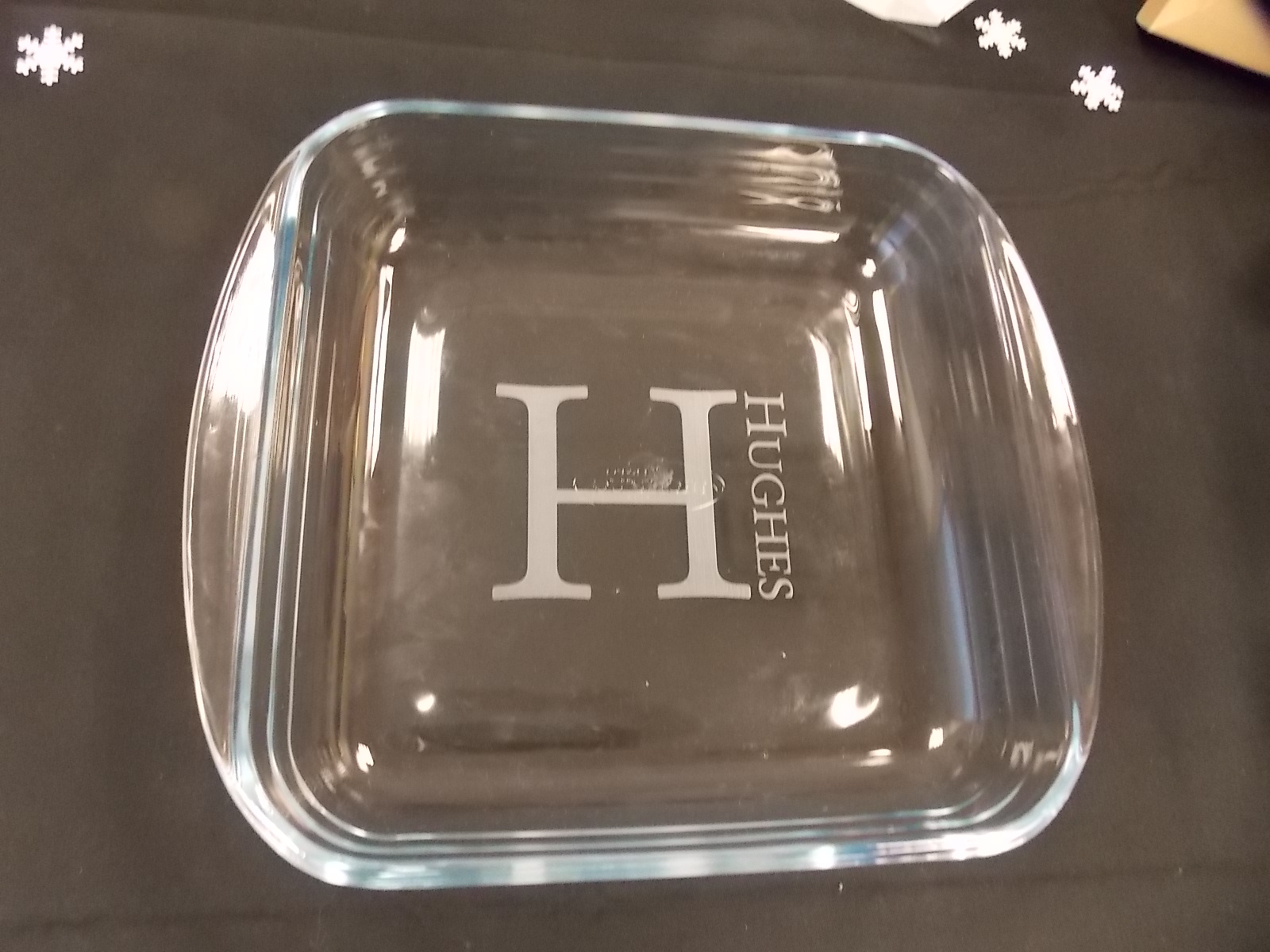 Everything Etched: Etched Baking Dish