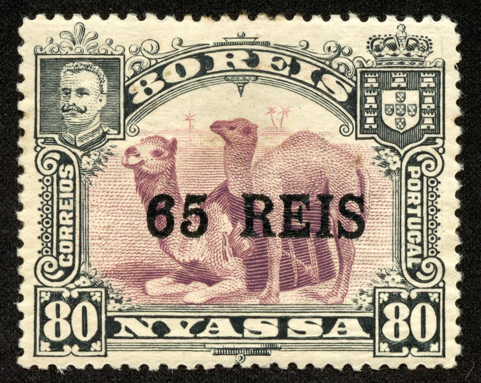 ! ! Nyassa - 1901 King Carlos (Complete Set) - Af. 27 to 39 - Used