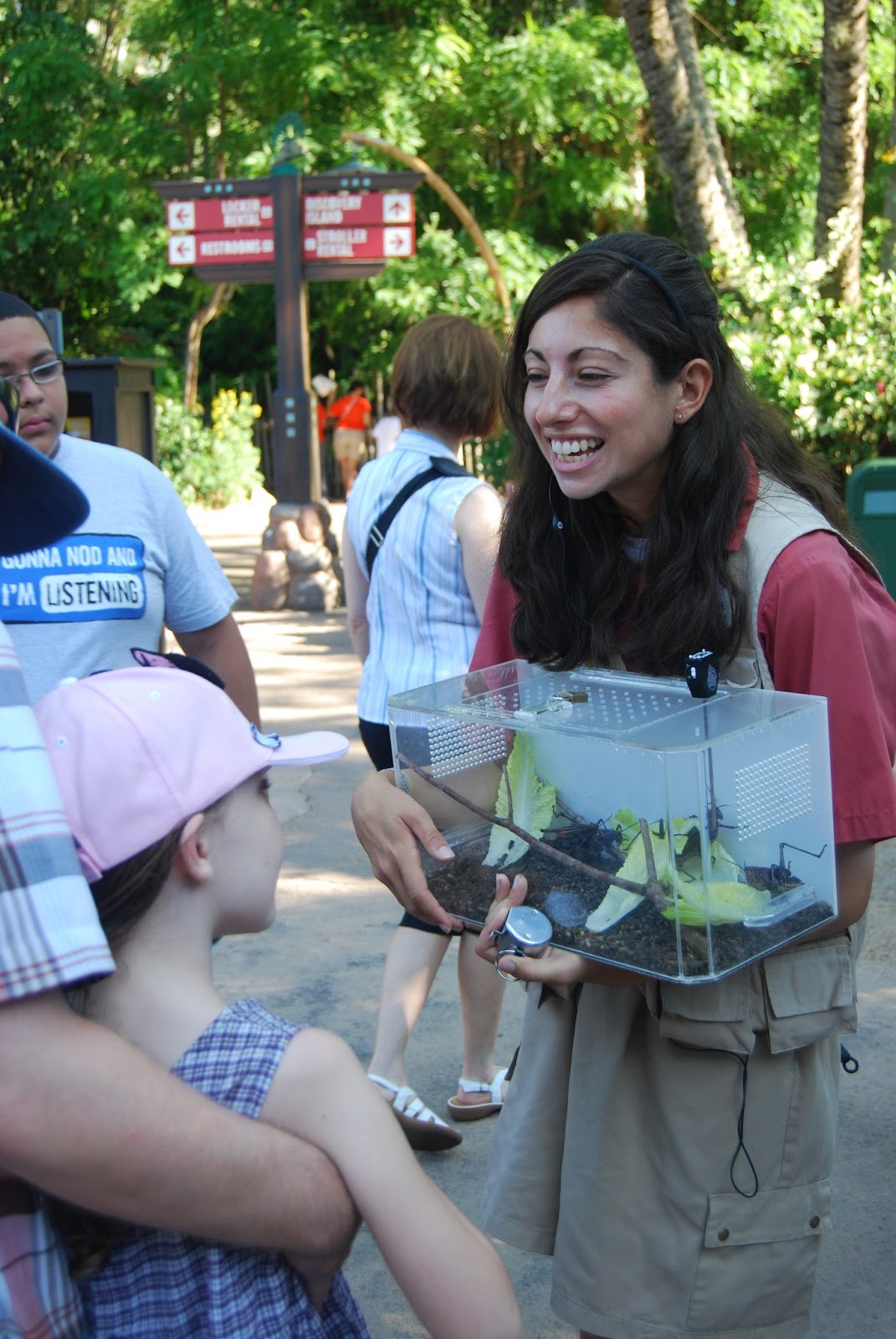 The Disney Den Pi Spotlight Conservation Education Presenter