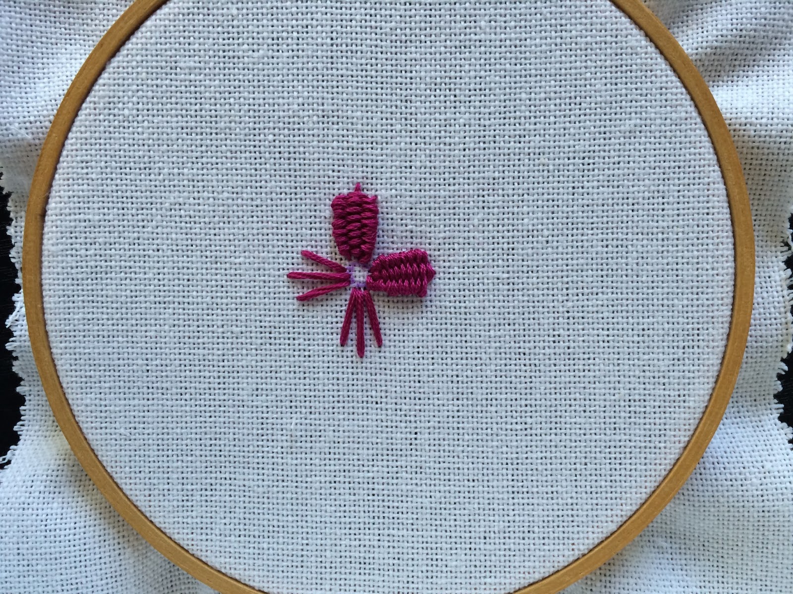 woven trellis stitch