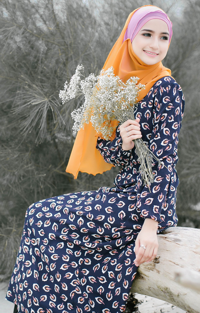 Model dress blouse muslimah terbaru