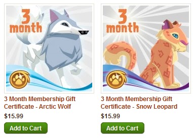 Animal Jam Times: Arctic Wolves and Snow Leopards are AVAILABLE