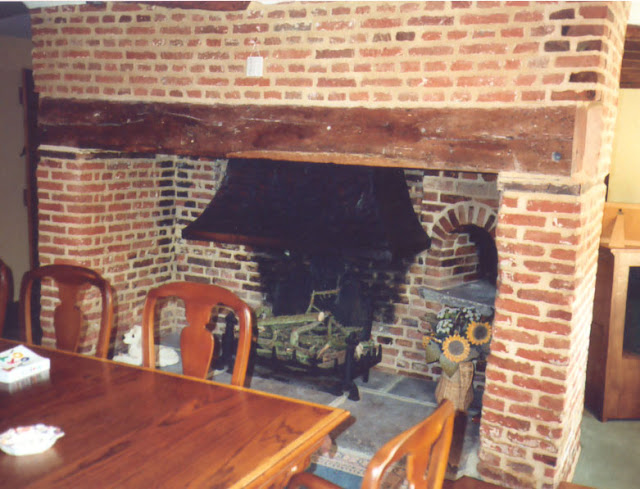 Brick Inglenook Fireplace