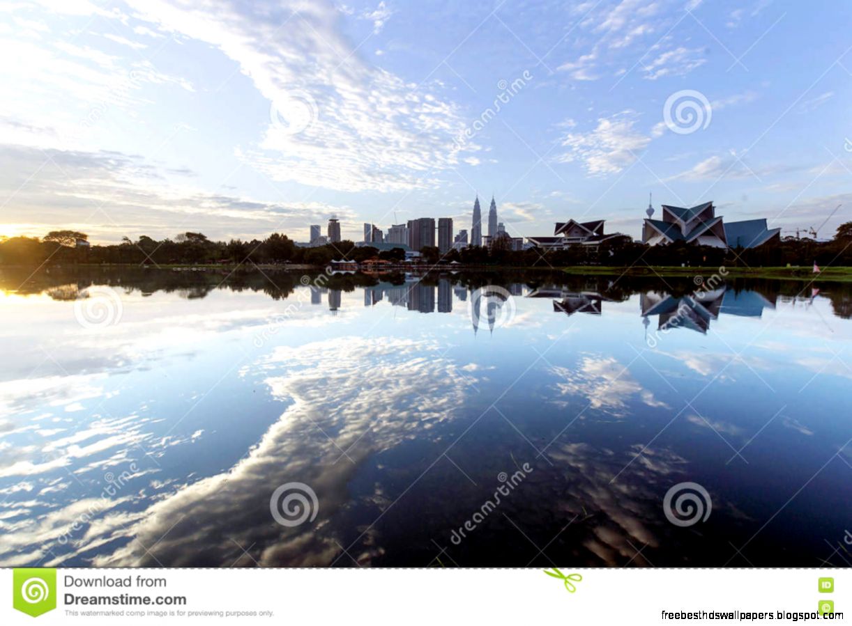 Morning Tranquility In Kuala Lumpur Malaysia Stock Photo Image Morning Tranquility In Kuala Lumpur Malaysia Stock Photo Image