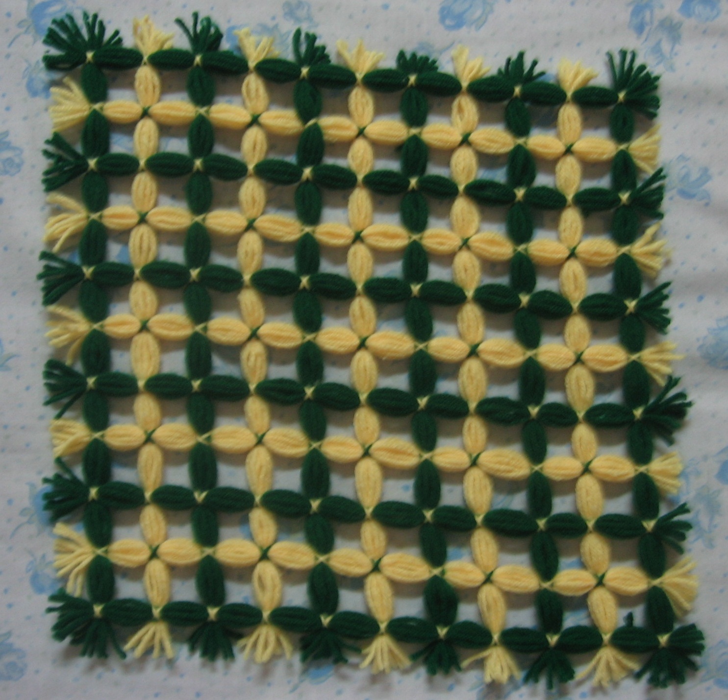 My craft works Wollen Mat Tutorial