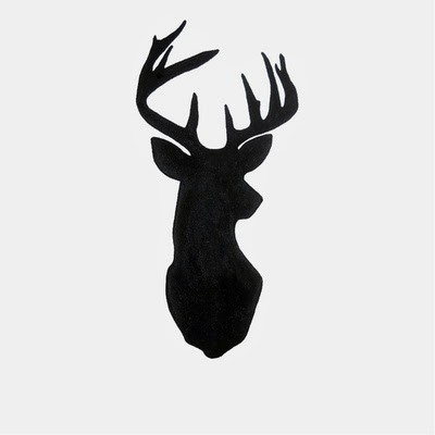 deer silhouette string art