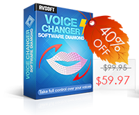 Coupon 40% for Voice Changer Software Diamond 8.0
