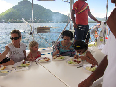 Dining on the seas in Mauritius