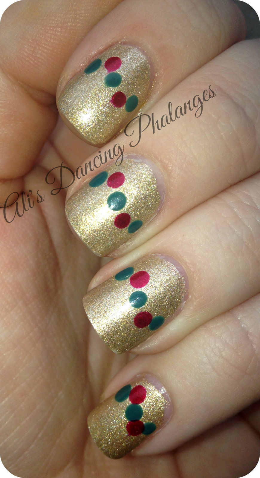 Dancing Phalanges Deck the Nails!