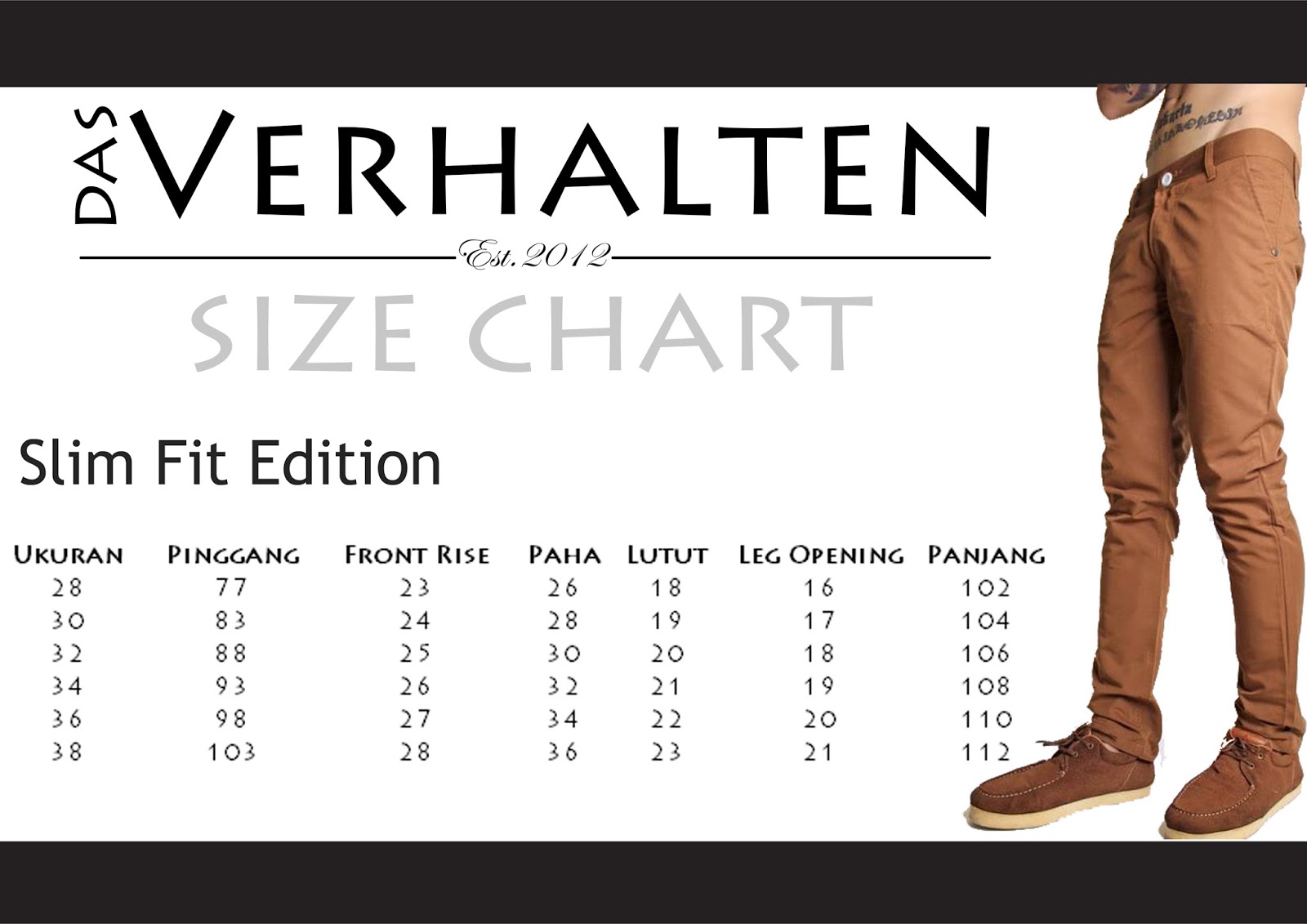 pants fitting dasverhalten authentic slim size chart