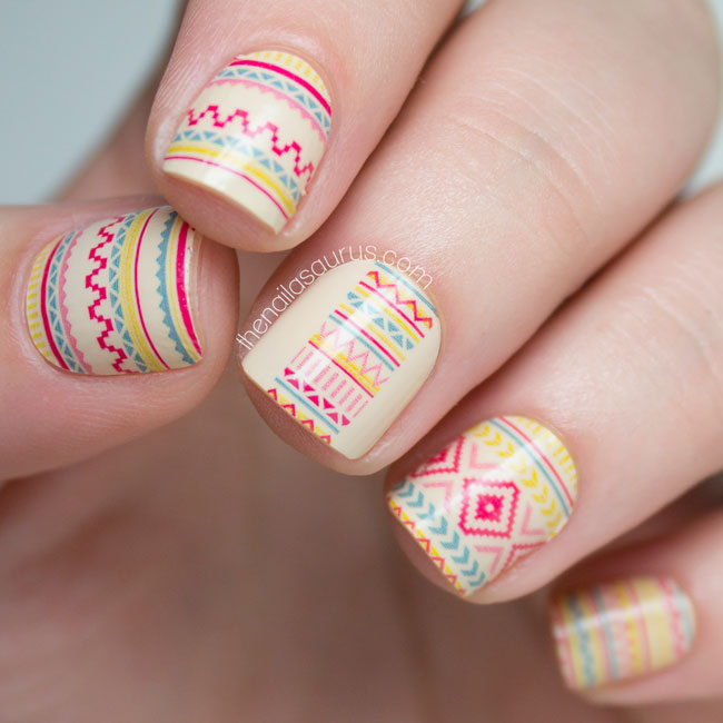 Incoco Desert Sunset: Tribal Nail Art Wraps - The Nailasaurus UK Incoco Tribal Beats: Desert Sunset ... - Incoco Desert Sunset: Tribal Nail Art Wraps - The Nailasaurus UK
