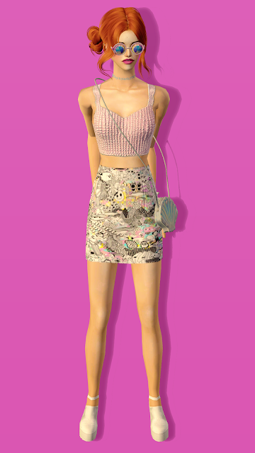sims -  The Sims 2. Женская одежда: повседневная. Часть 3. - Страница 42 Candy