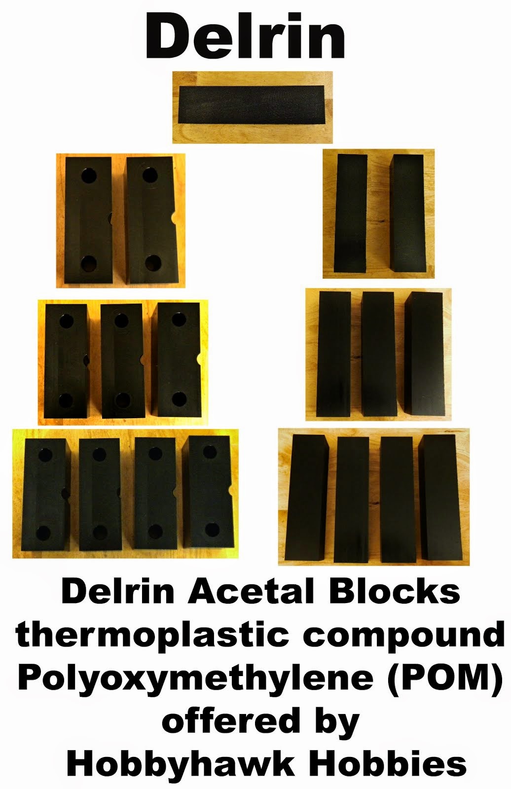 Delrin Blocks