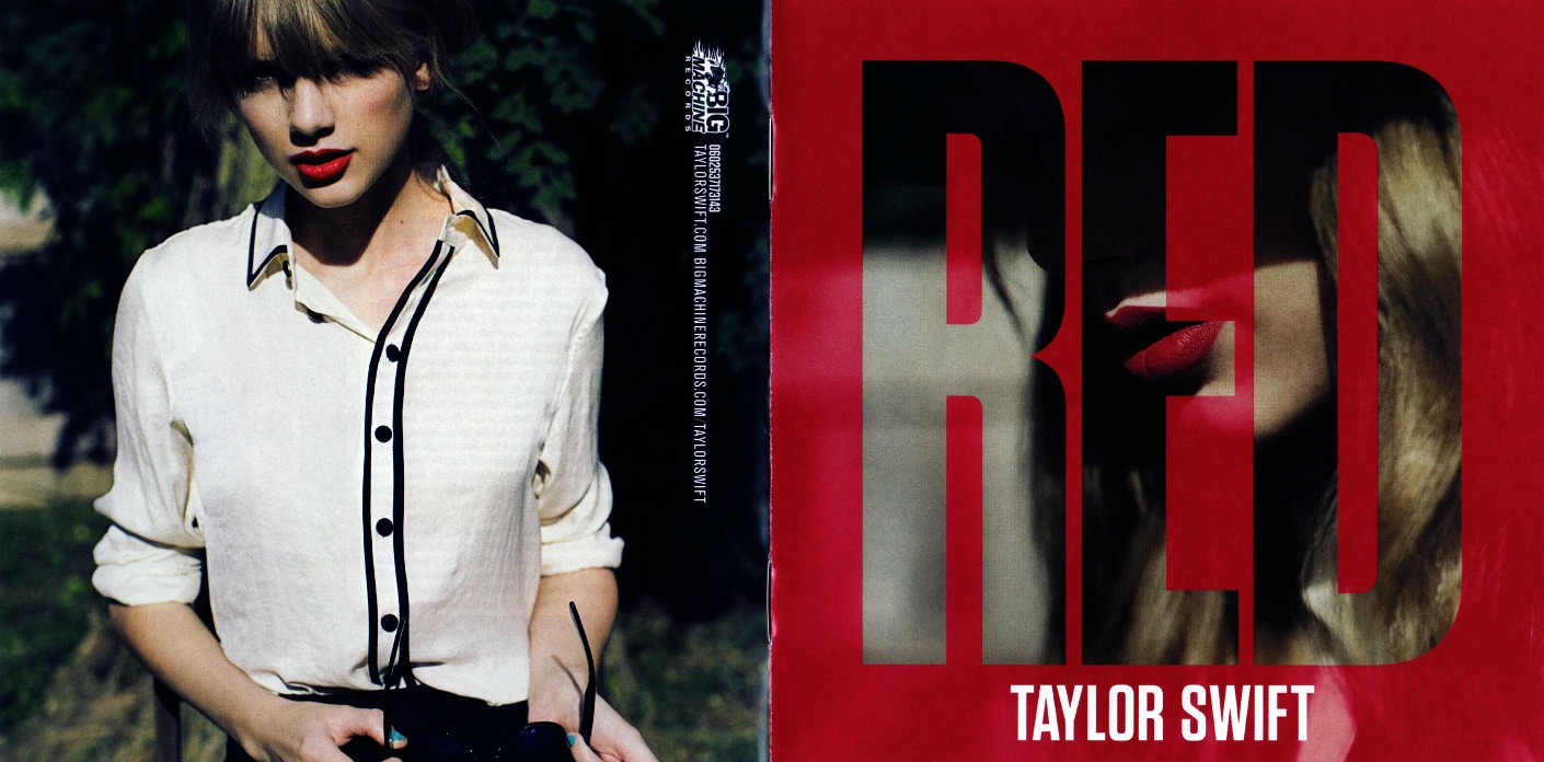 Encartes Pop Encarte Taylor Swift Red (Deluxe Edition)