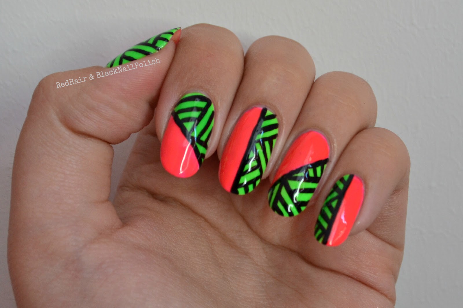 10 Neon Nail Art Designs That Will Brighten Up Your Day - wide 8