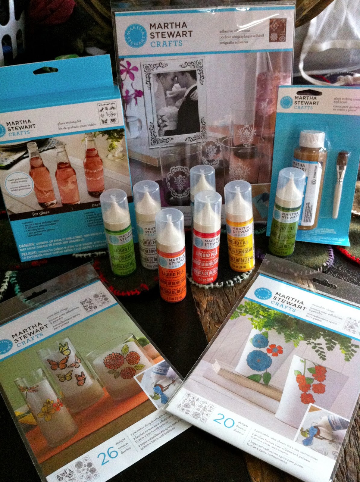 superdumb supervillain Glass Etching with Martha Stewart Crafts for