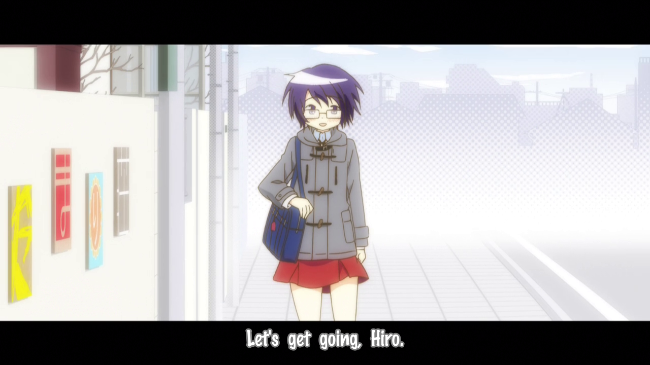 Hidamari Yurilevel Project Hidamari Sketch Sae And Hiro Graduation 01