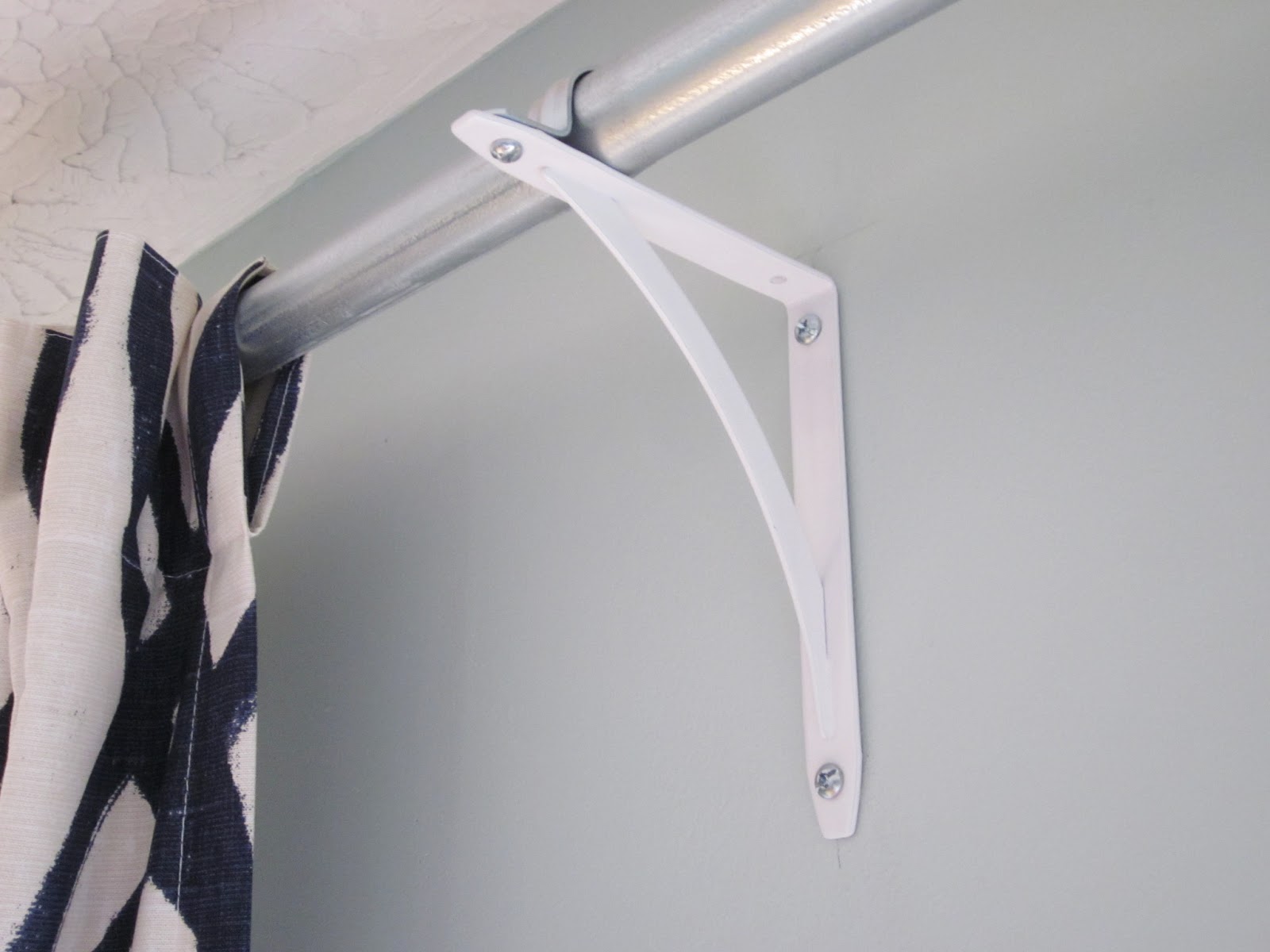 How To Clean A Shower Curtain 1 1 4 Curtain Rod Brackets