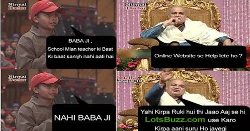 FUNNY INDIAN PICTURES GALLERY : Nirmal Baba  Funny Pictures Collection