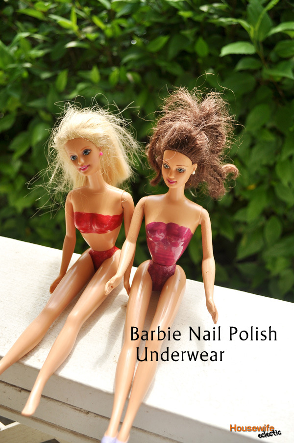 Naked barbie doll