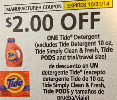 Tide coupon code